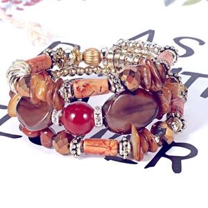 Beaded Design twist Bracelet